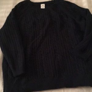 Woven sweater